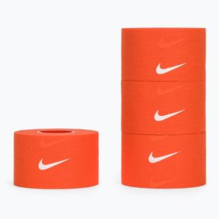 Cohesive elastic bandage Nike Strenght Athletic Tape orange/white
