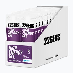 226ERS High Energy BCAA energy gel set 24 pcs. x 76 g blackcurrant
