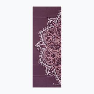 Yoga mat Gaiam Foldable Cranberry Point Burgundy