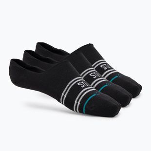 Stance Basic No Show socks 3 pairs black