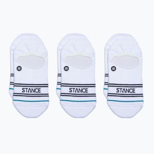 Stance Basic No Show socks 3 pairs white