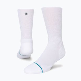 Stance Run Light Crew white socks