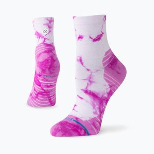 Stance Aria Light Wool Quarter berry socks