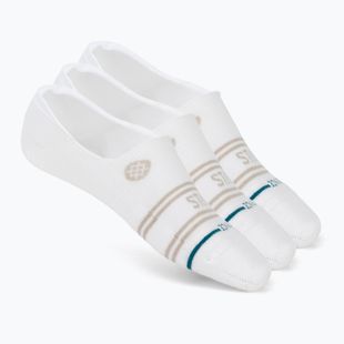 Stance Vital No Show socks 3 pairs white