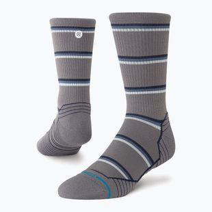 Socks Stance Multistripe Run Ribbed Crew dark/grey