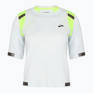 Brooks Carbonite women's running shirt icy grey/nightlife jacquard