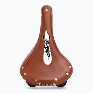 Brooks England Flyer Carved honey bicycle saddle
