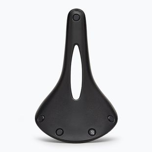 Brooks England C17 Carved black bicycle saddle