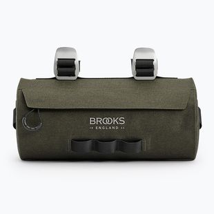 Handlebar bike bag Brooks England Scape Pouch 3 l mud green