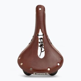 Brooks England Flyer Carved brown bicycle saddle