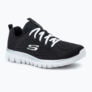 SKECHERS Graceful Get Connected women's shoes black/white