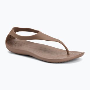 Women's flip-flops Crocs Sexi Flip bronze