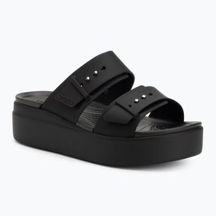 Women's clogs Crocs Brooklyn Low Wedge black