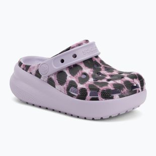 Crocs Cls Animal Cutie Clog Kids leopard flip flops
