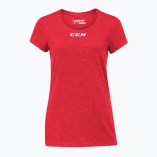 Women's CCM Crew Neck SR t-shirt red