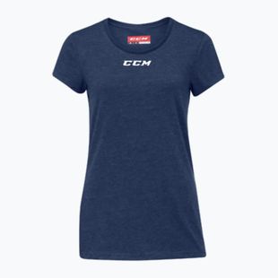 Women's CCM Crew Neck SR T-shirt navy