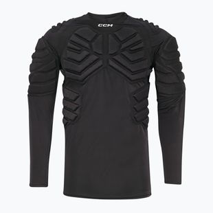 Men's CCM Ribano SR hockey longsleeve with protectors black