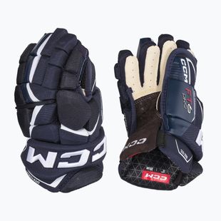 CCM JetSpeed FT6 Pro SR navy/white hockey gloves