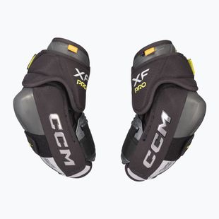CCM Tacks XF Pro SR hockey elbow pads black