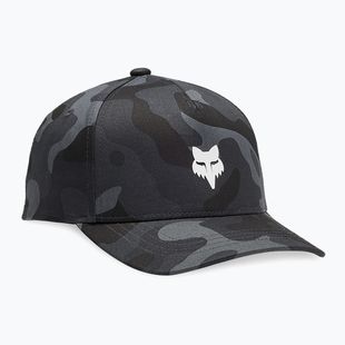 Fox Racing Camo 110 Sb Jr black camo children's baseball cap