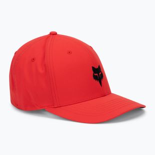 Men's Fox Racing Fox Head Select Flexfit Hat flame red