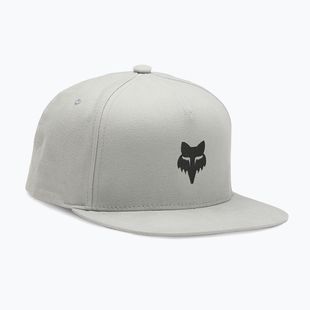 Men's baseball cap Fox Racing Fox Head Snapback steel grey