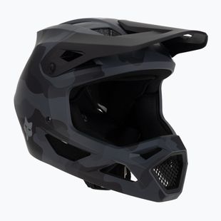 Fox Racing Rampage Camo black camo bike helmet