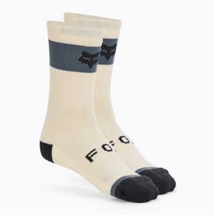 Fox Racing 8 Defend Winter cream cycling socks