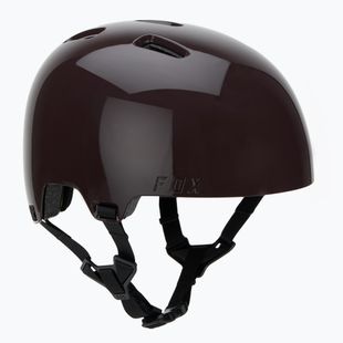 Fox Racing Flight Solid Jr cocoa bike helmet