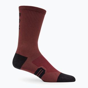 Fox Racing 8 Ranger rust brown socks