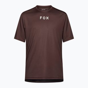 Fox Racing Ranger Wordmark men's cycling jersey cocoa brown