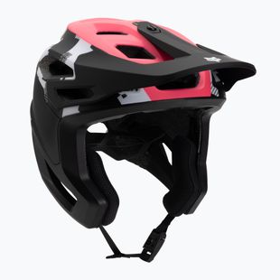 Fox Racing Dropframe Pro Digi Image black/white bike helmet
