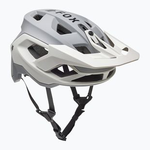 Fox Racing Speedframe 5050 light grey bicycle helmet