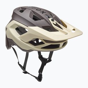 Fox Racing Speedframe 5050 cream bike helmet