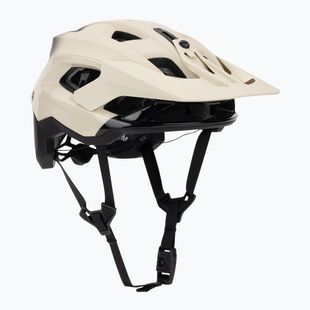 Fox Racing Speedframe Pro Backfade cream bike helmet
