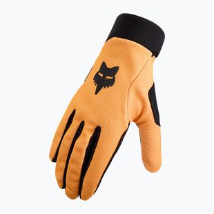 Fox Racing Ranger Jr tangerine children's cycling gloves