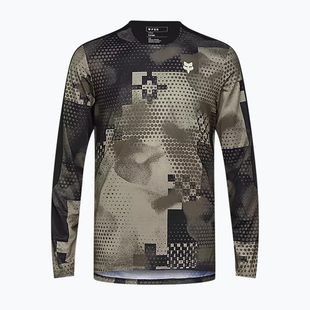 Men's cycling longsleeve Fox Racing Flexair Ascent Pulse sand