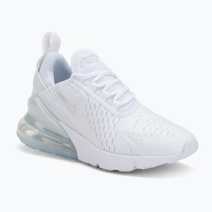 Children's shoes Nike Air Max 270 white/metallic silver/white