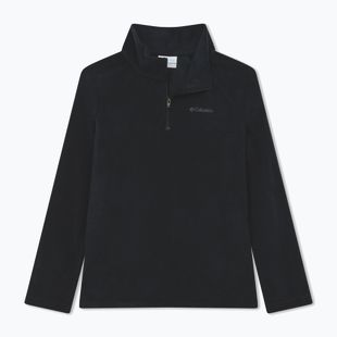 Children's fleece sweatshirt Columbia Glacial Half Zip Black