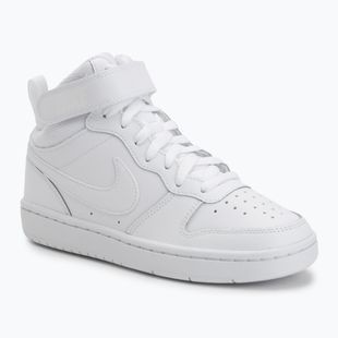 Children's shoes Nike Court Borough Mid 2 white/white/white