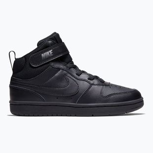 Children's shoes Nike Court Borough Mid 2 black/black/black