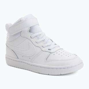 Children's shoes Nike Court Borough Mid 2 white/white/white