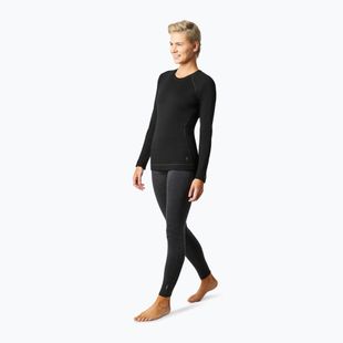 Women's thermal active sweatshirt Smartwool Merino 250 Baselayer Crew Boxed black