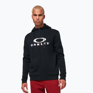 Men's Oakley Bark 2.0 Hoodie FZ black/white