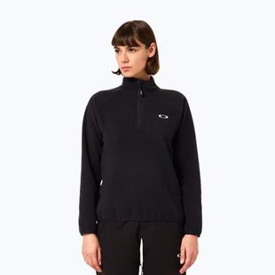 Women's fleece sweatshirt Oakley Maple Ridge 1/2 Zip Fleece blackout