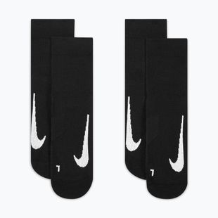 Socks Nike Court Multiplier Max 2 pairs black/black