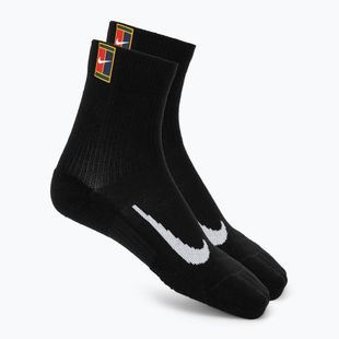Socks Nike Court Multiplier Max 2 pairs black/black