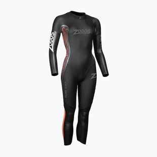 Women's wetsuit Zoggs Ow Pure Fs 3/0,5 mm black
