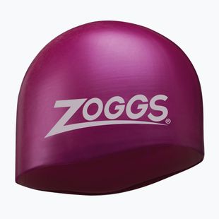 Zoggs Ows Silicone Mid magenta swimming cap