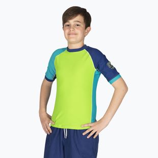 Mares Rashguard Shield Youth swim shirt lime